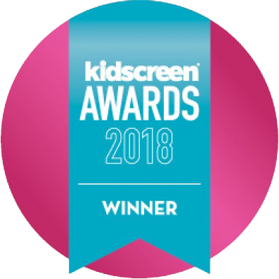 Kidscreen Awards 2018 Winner logo