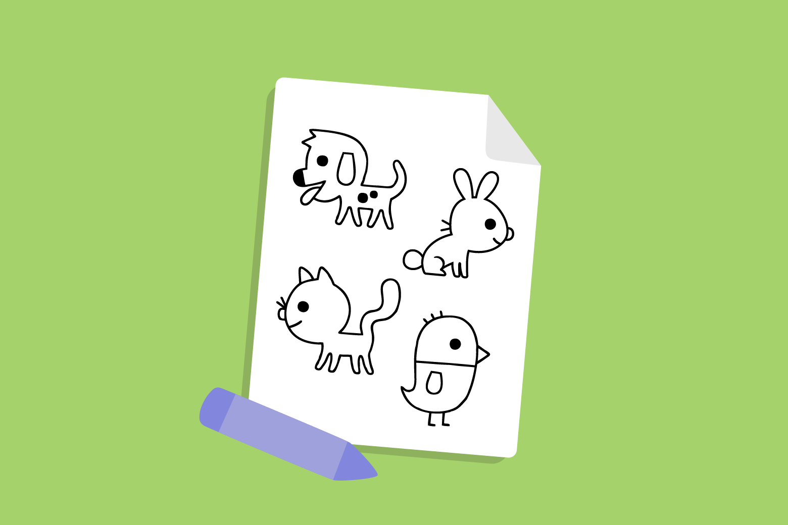 Sago Mini Characters coloring page printable