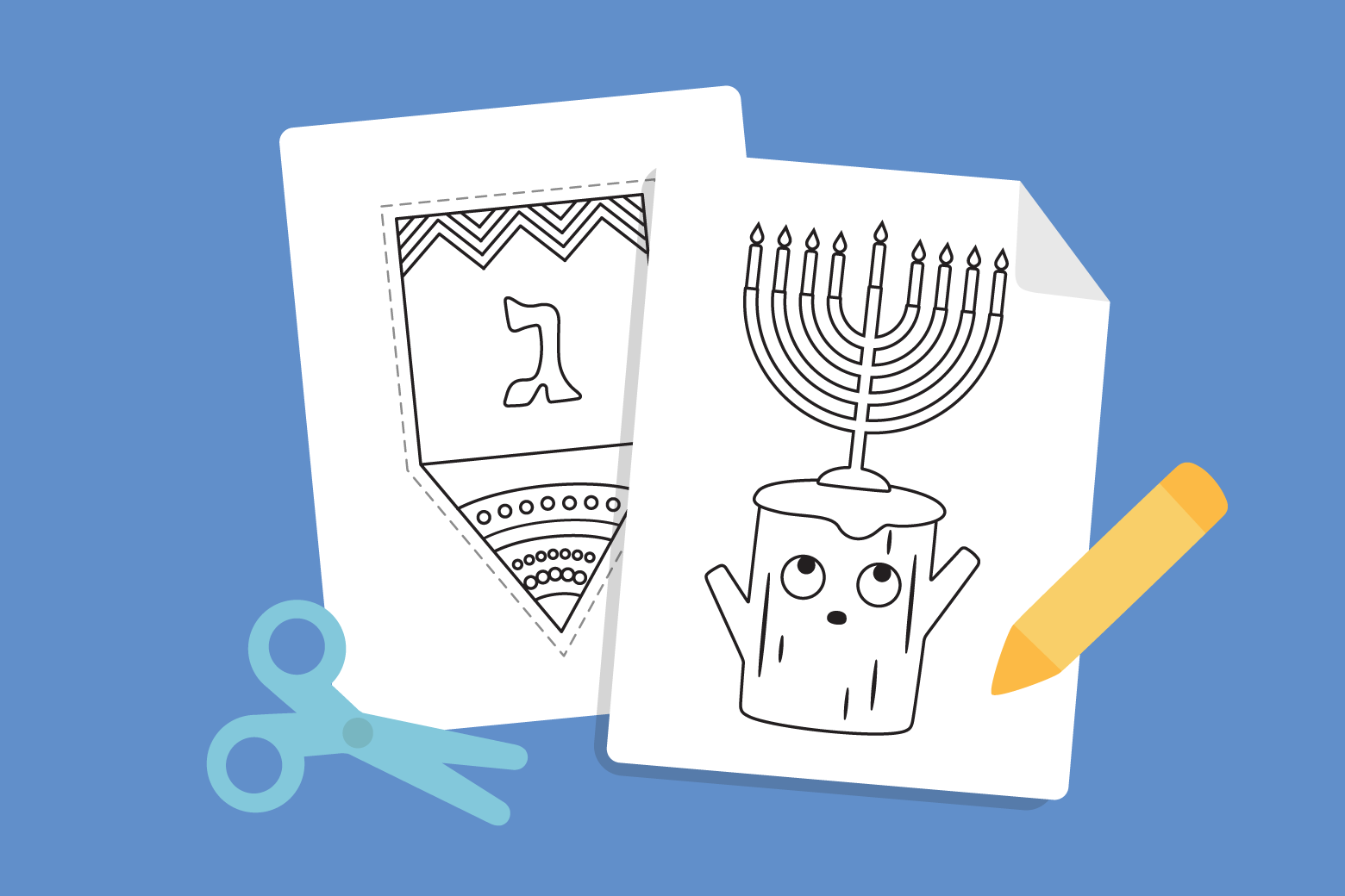 Hanukkah printable activities