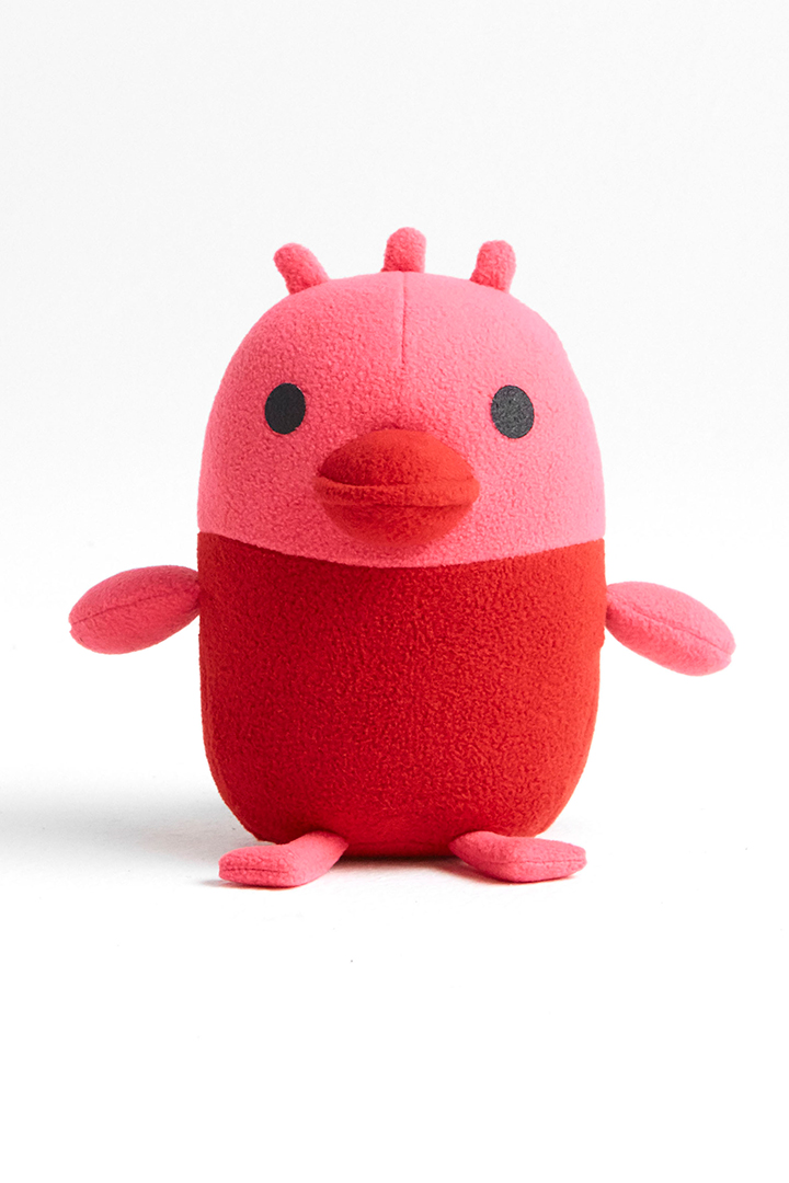 plush robin bird